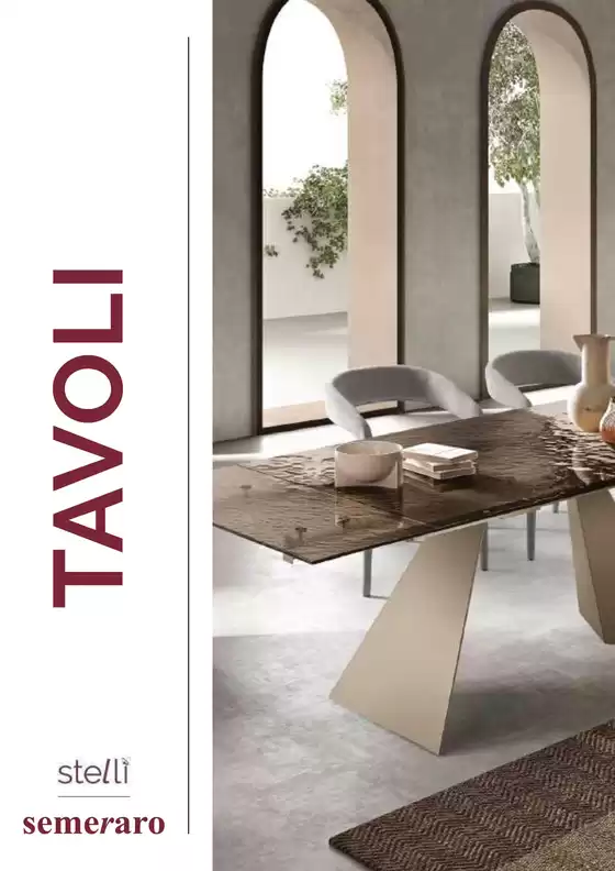 Volantino Semeraro a Bianco | Catalogo tavoli semeraro | 2026-06-11T00:00:00.000Z - 2026-06-25T00:00:00.000Z