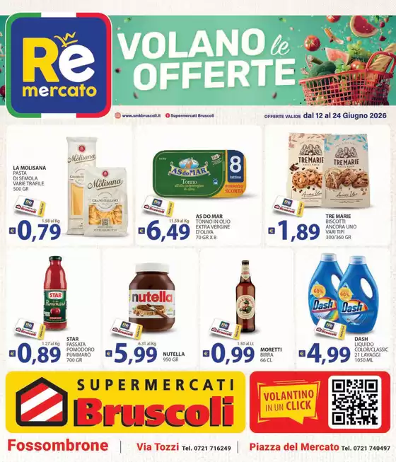 Volantino Bruscoli | Volano le offerte | 2026-06-12T00:00:00.000Z - 2026-06-24T00:00:00.000Z