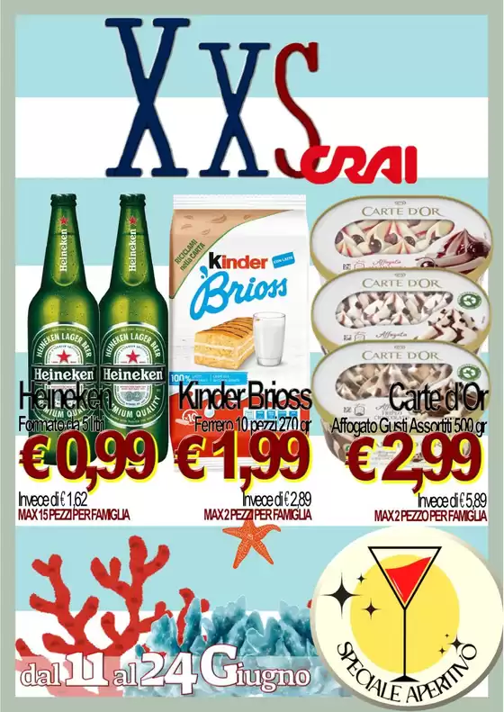 Volantino Xxs Market | Dal 11 al 24 giugno | 2026-06-11T00:00:00.000Z - 2026-06-24T00:00:00.000Z