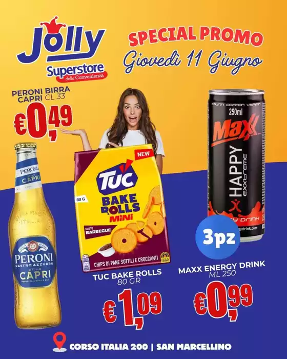 Volantino Jolly Market | Special promo | 2026-06-11T00:00:00.000Z - 2026-06-11T00:00:00.000Z