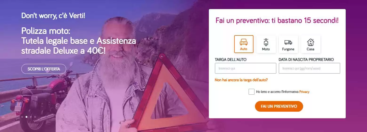 Volantino Verti | Don't worry, c'e Verti! | 2026-06-11T00:00:00.000Z - 2026-09-07T00:00:00.000Z