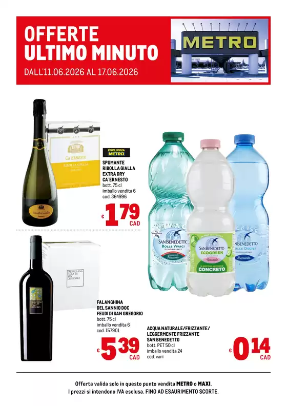 Volantino Metro | Offerte Ultimo Minuto | 2026-06-11T00:00:00.000Z - 2026-06-17T00:00:00.000Z