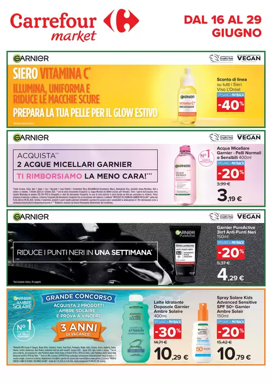 Volantino Carrefour Market a Mango | Speciale LOreal | 2026-06-16T00:00:00.000Z - 2026-06-29T00:00:00.000Z