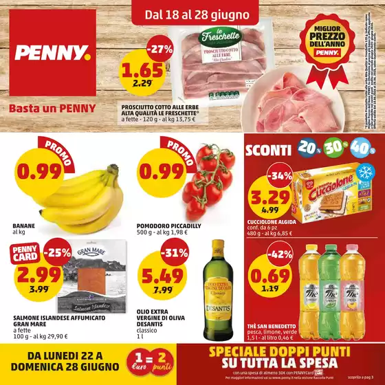 Volantino PENNY a Moransengo | Dal 18 al 28 giugno | 2026-06-18T00:00:00.000Z - 2026-06-28T00:00:00.000Z