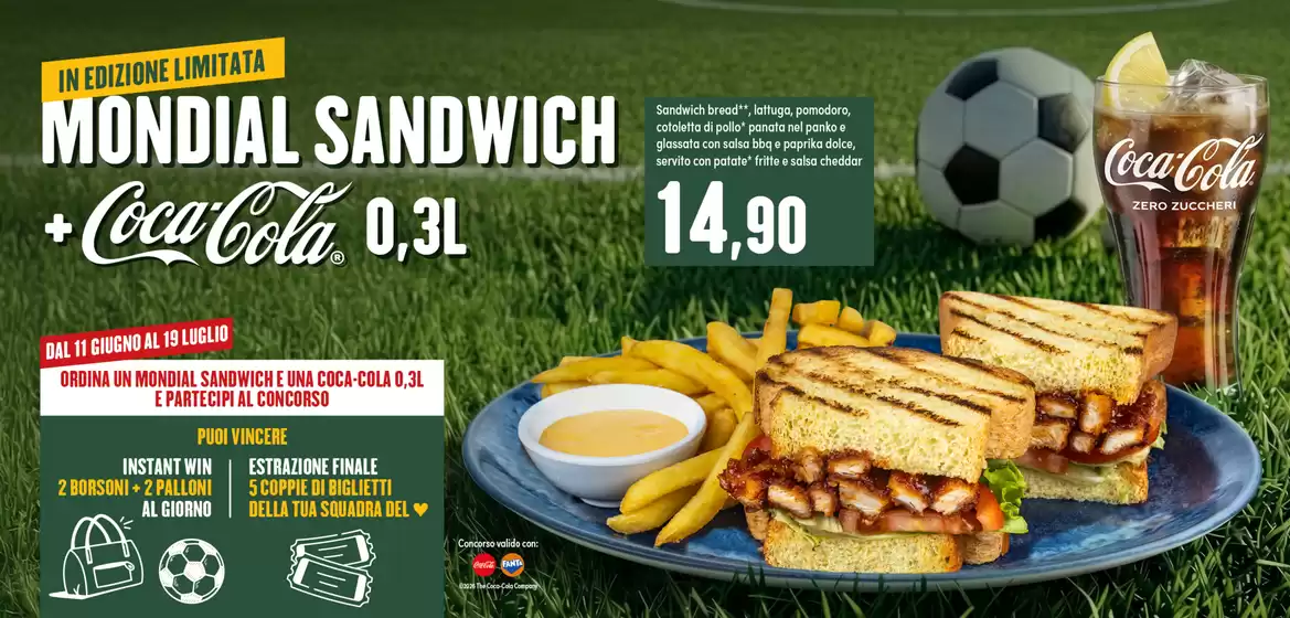 Volantino Wiener Haus | Mondial sandwich | 2026-06-11T00:00:00.000Z - 2026-07-19T00:00:00.000Z