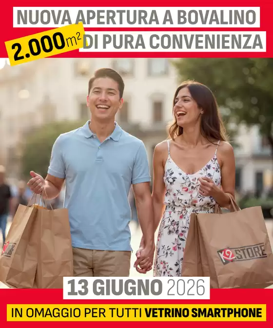Volantino K2 Store a Concorezzo | NUOVA APERTURA A BOVALINO | 2026-06-13T00:00:00.000Z - 2026-07-13T00:00:00.000Z
