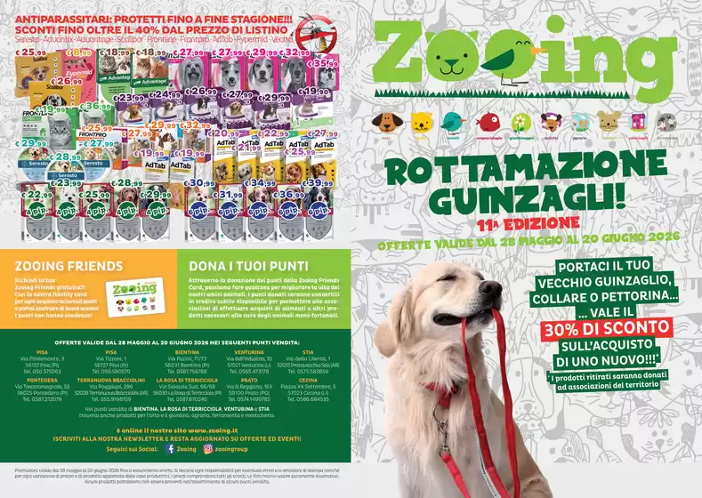 Volantino Zooing | Zooing offerte | 2026-05-28T00:00:00.000Z - 2026-06-20T00:00:00.000Z