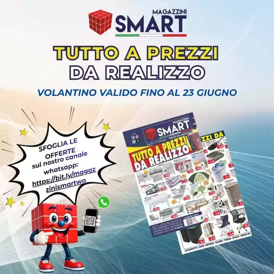 Volantino Magazzini Smart | Tutto a prezzi da realizzo | 2026-06-12T00:00:00.000Z - 2026-06-23T00:00:00.000Z