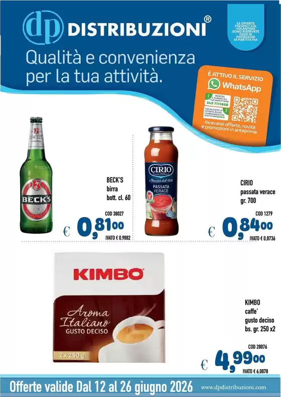 Volantino Del Prete Alimentari | Offerte valide dal 12 al 26 giugno | 2026-06-12T00:00:00.000Z - 2026-06-26T00:00:00.000Z