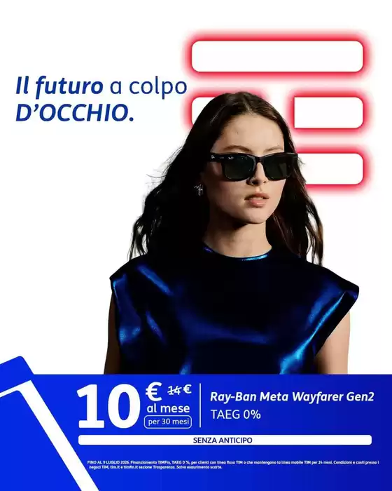 Volantino TIM | Il futuro a colpo d'occhio | 2026-06-12T00:00:00.000Z - 2026-07-09T00:00:00.000Z