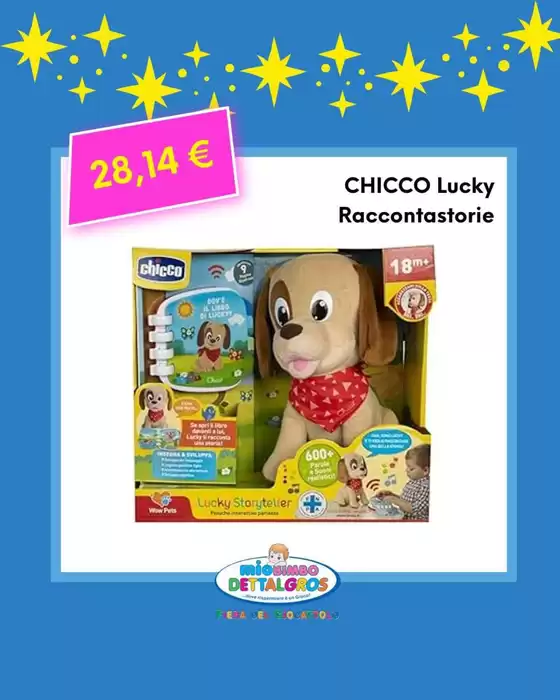 Volantino Mio Bimbo Dettalgros a Chiampo | Le migliori offerte per gli acquirenti parsimoniosi | 2026-06-14T00:00:00.000Z - 2026-06-28T00:00:00.000Z