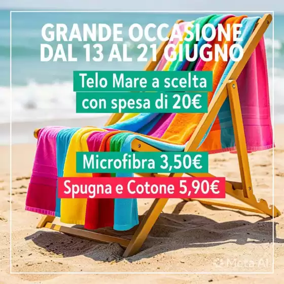 Volantino | Grande occasione dal 13 al 21 giugno | 2026-06-13T00:00:00.000Z - 2026-06-21T00:00:00.000Z