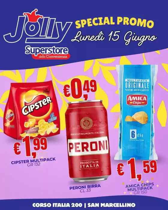 Volantino Jolly Market | Special promo | 2026-06-15T00:00:00.000Z - 2026-06-15T00:00:00.000Z