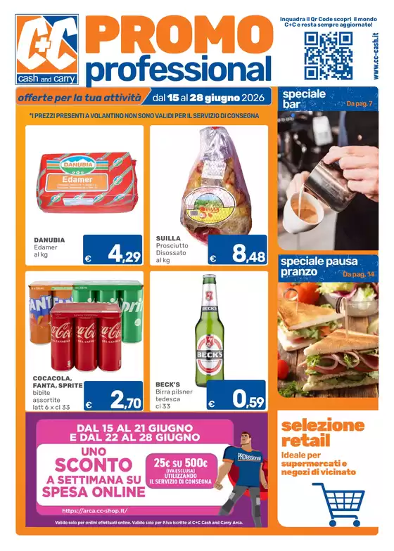Volantino C+C | Promo professional | 2026-06-15T00:00:00.000Z - 2026-06-28T00:00:00.000Z