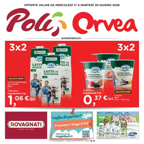 Volantino Poli | OFFERTE VALIDE DA MERCOLEDÌ 17 A MARTEDÌ 30 GIUGNO 2026 | 2026-06-17T00:00:00.000Z - 2026-06-30T00:00:00.000Z