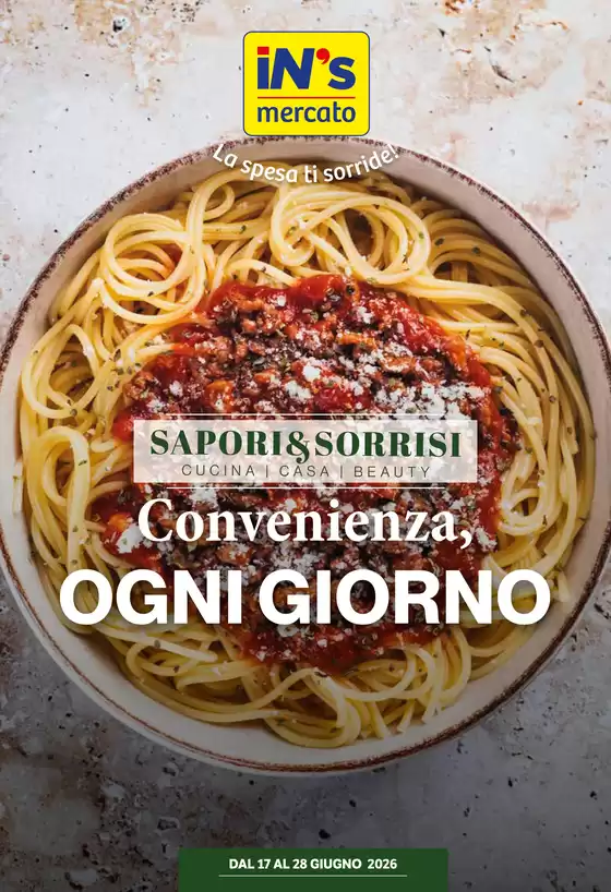 Volantino IN'S | Sapori & sorrisi | 2026-06-17T00:00:00.000Z - 2026-06-28T00:00:00.000Z