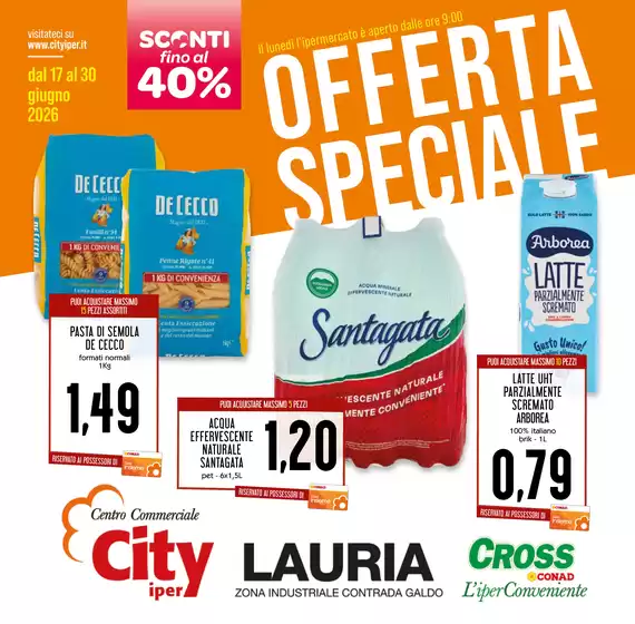 Volantino Conad Superstore | Offerta Speciale | 2026-06-17T00:00:00.000Z - 2026-06-28T00:00:00.000Z