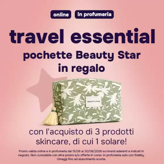 Volantino Beauty Star a Palmanova | Travel essential | 2026-06-15T00:00:00.000Z - 2026-06-30T00:00:00.000Z