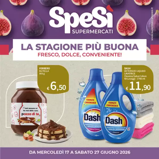 Volantino SpeSì a Alcamo | La stagione piu buona | 2026-06-17T00:00:00.000Z - 2026-06-27T00:00:00.000Z