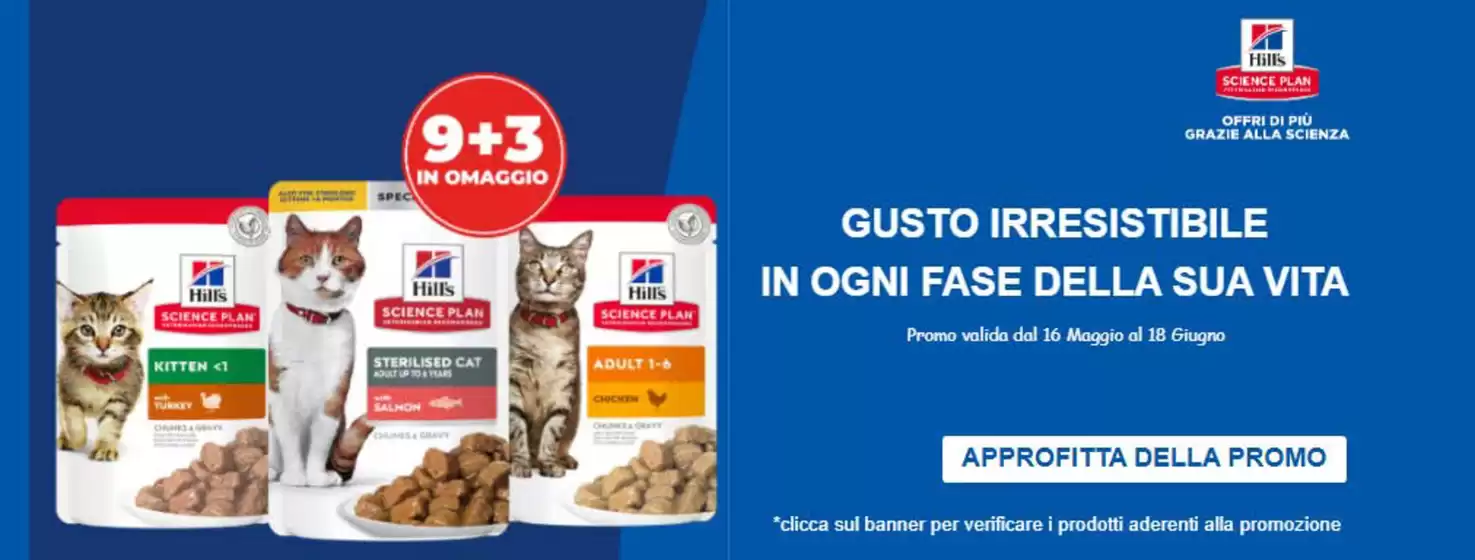 Volantino L'Ora degli Animali | Gusto irresistibile in ogni fase della sua vita | 2026-06-15T00:00:00.000Z - 2026-06-18T00:00:00.000Z