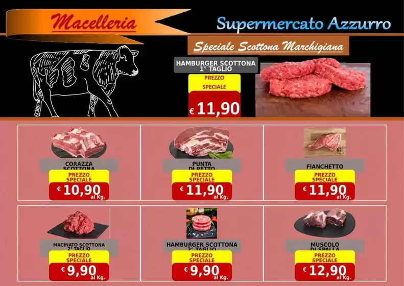 Volantino Supermercato Azzurro | SPECIALE SCOTTONA MARCHIGIANA | 2026-06-15T00:00:00.000Z - 2026-06-22T00:00:00.000Z