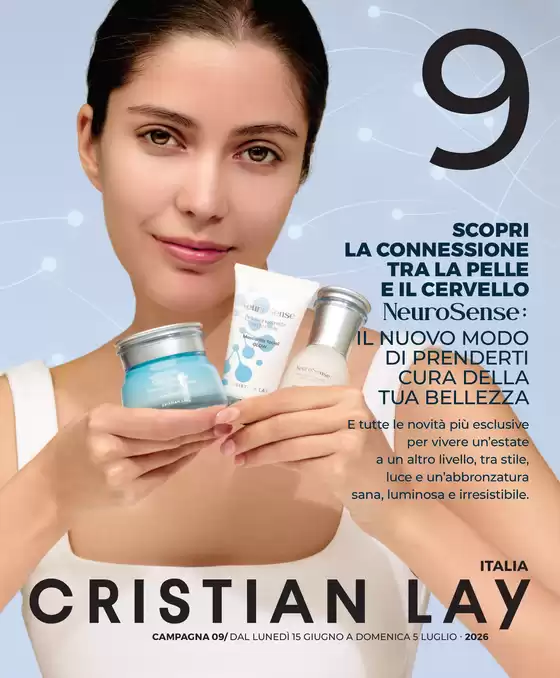 Volantino Cristian Lay a Nerviano | Scopri la connessione tra la pelle e il cervello | 2026-06-16T00:00:00.000Z - 2026-07-05T00:00:00.000Z