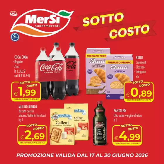 Volantino Mersì | Sottocosto | 2026-06-17T00:00:00.000Z - 2026-06-30T00:00:00.000Z