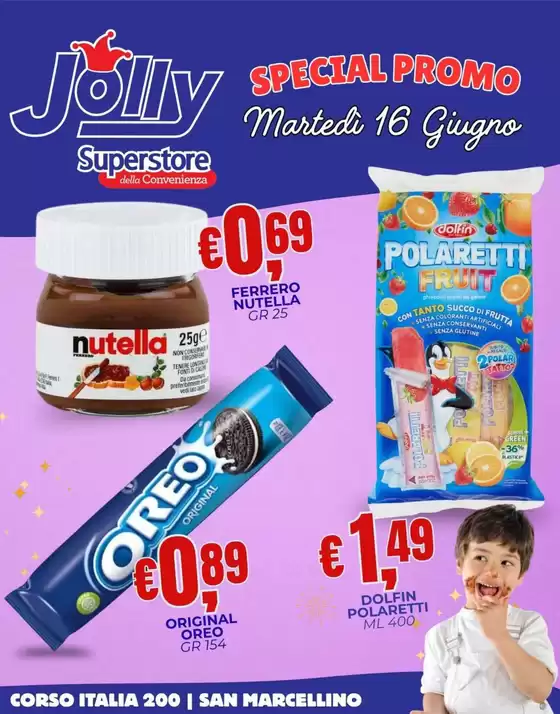 Volantino Jolly Market | Special promo | 2026-06-16T00:00:00.000Z - 2026-06-16T00:00:00.000Z