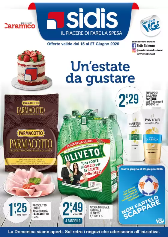 Volantino Sidis a Maierato | Un'estate da gustare | 2026-06-15T00:00:00.000Z - 2026-06-29T00:00:00.000Z