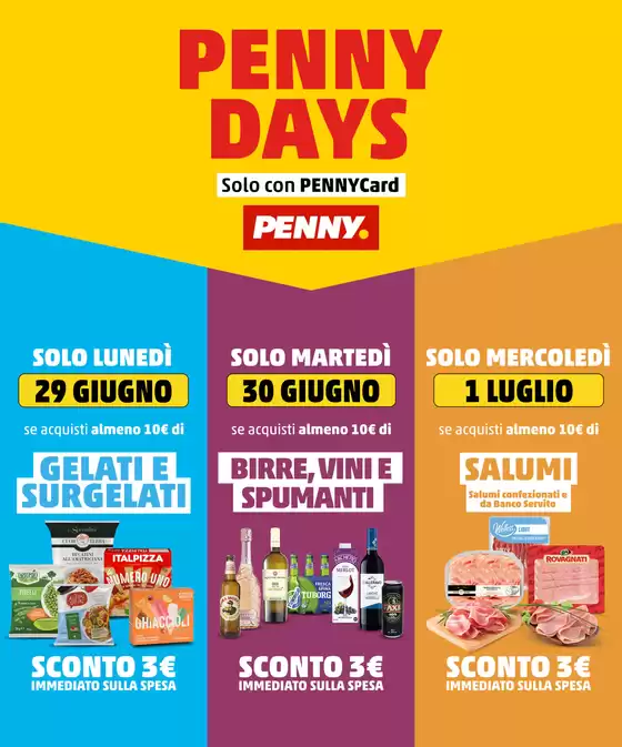Volantino PENNY a Ferrera di Varese | Penny Days | 2026-06-29T00:00:00.000Z - 2026-07-01T00:00:00.000Z