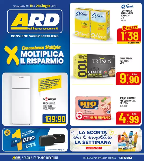 Volantino ARD Discount | Weekend Sottoprezzo | 2026-06-18T00:00:00.000Z - 2026-06-28T00:00:00.000Z