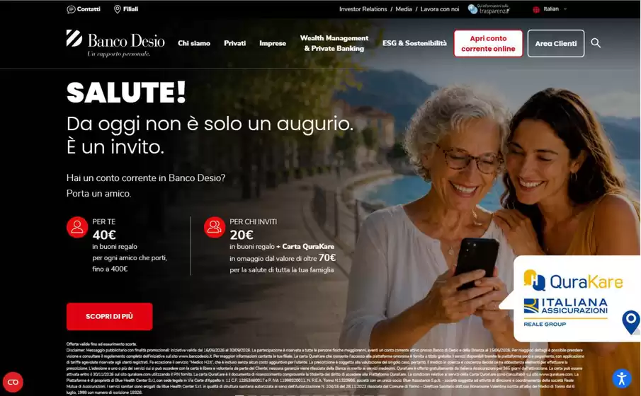 Volantino Banco Desio | Salute! | 2026-06-16T00:00:00.000Z - 2026-09-30T00:00:00.000Z