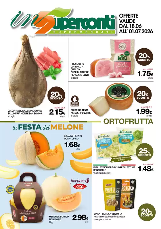 Volantino Superconti | Offerte valide dal 18.06 all' 01.07.2026 | 2026-06-18T00:00:00.000Z - 2026-07-01T00:00:00.000Z