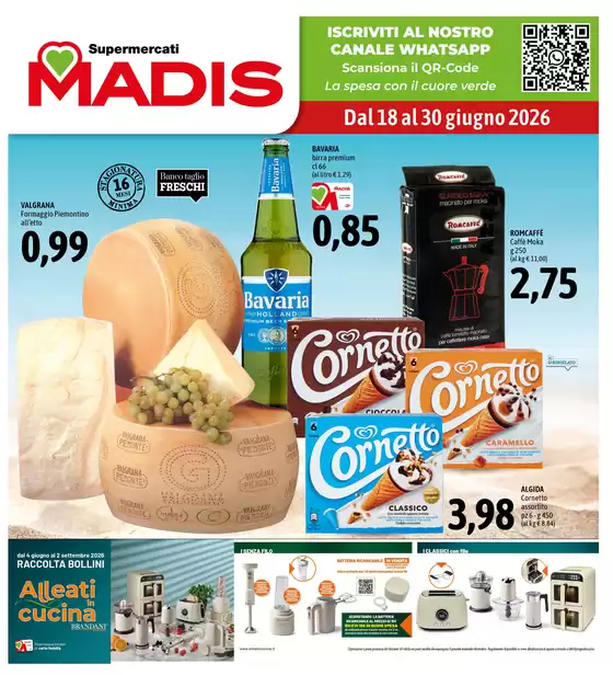 Volantino Madis | Dal 18 al 30 giugno 2026 | 2026-06-18T00:00:00.000Z - 2026-06-30T00:00:00.000Z