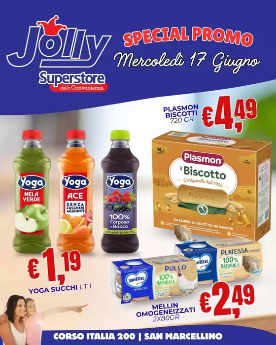 Volantino Jolly Market | Special promo | 2026-06-17T00:00:00.000Z - 2026-06-17T00:00:00.000Z