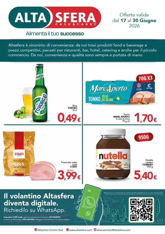 Volantino Altasfera | Alimenta il tuo successo | 2026-06-17T00:00:00.000Z - 2026-06-30T00:00:00.000Z