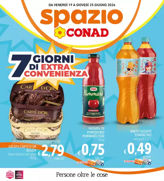 Volantino Spazio Conad | 7 Giorni di Extra Convenienza | 2026-06-19T00:00:00.000Z - 2026-06-25T00:00:00.000Z