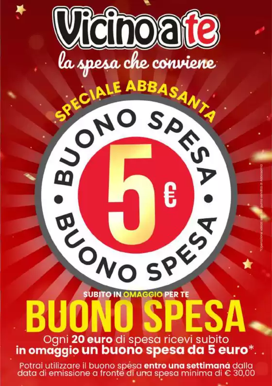 Volantino Vicino a Te | Buono spesa | 2026-06-17T00:00:00.000Z - 2026-06-21T00:00:00.000Z