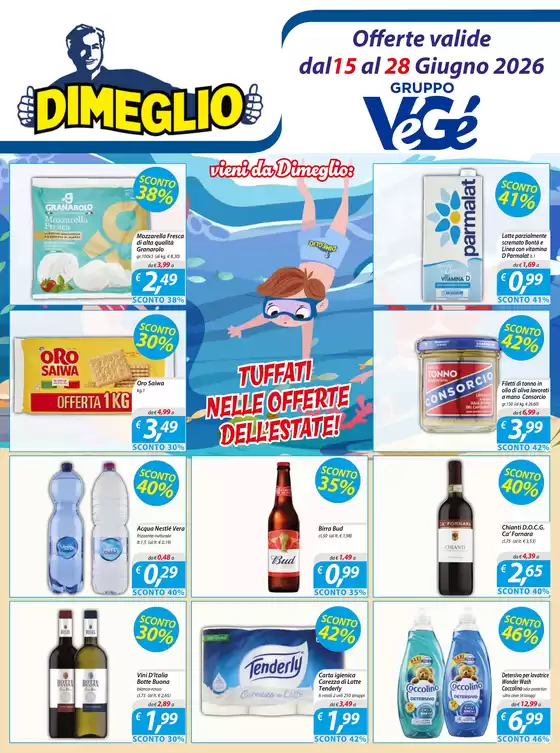 Volantino Dimeglio | Offerte valide dal15 al 28 Giugno 2026 | 2026-06-15T00:00:00.000Z - 2026-06-28T00:00:00.000Z