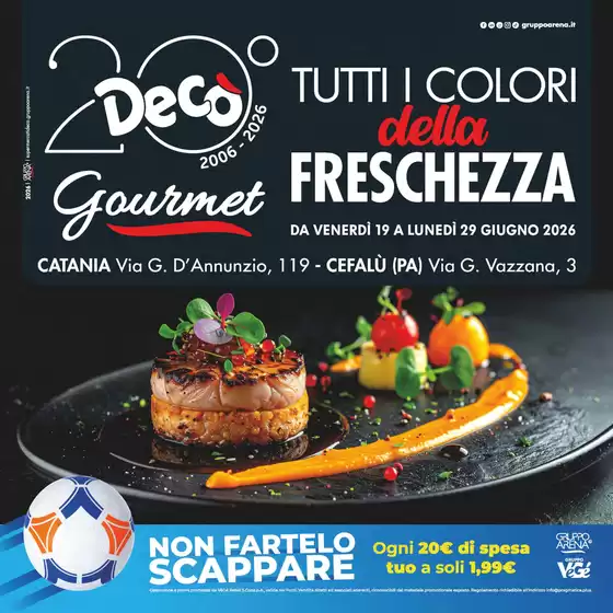 Volantino Decò | Tutti i colori della freschezza | 2026-06-19T00:00:00.000Z - 2026-06-29T00:00:00.000Z