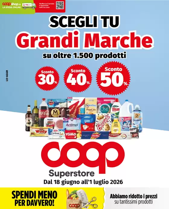 Volantino Coop a Desio | Sconto 30%40%50% | 2026-06-18T00:00:00.000Z - 2026-07-01T00:00:00.000Z