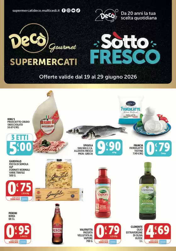 Volantino Decò | Sottofresco | 2026-06-19T00:00:00.000Z - 2026-06-29T00:00:00.000Z