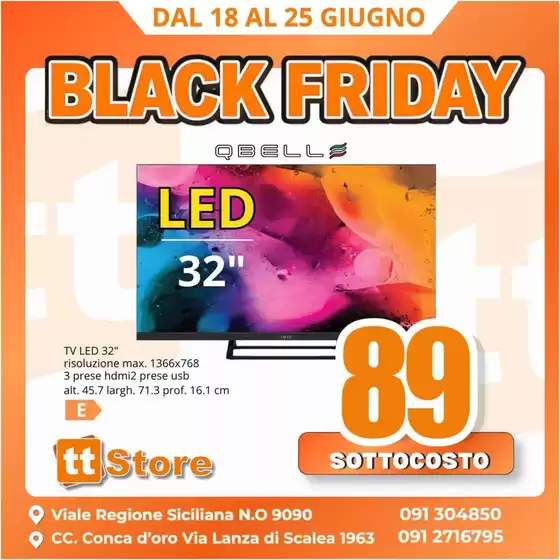 Volantino TT Store | Black friday | 2026-06-18T00:00:00.000Z - 2026-06-25T00:00:00.000Z