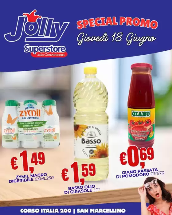 Volantino Jolly Market | Special promo | 2026-06-18T00:00:00.000Z - 2026-06-18T00:00:00.000Z