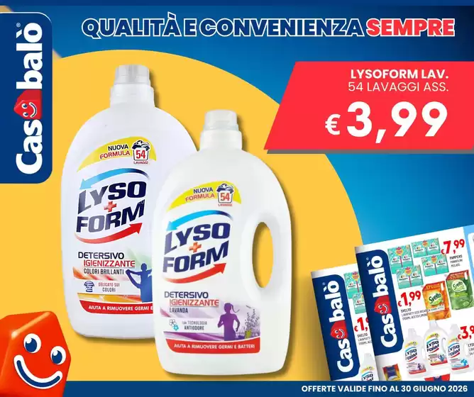 Volantino Casabalò | Offerte Casabalò | 2026-06-18T00:00:00.000Z - 2026-06-30T00:00:00.000Z