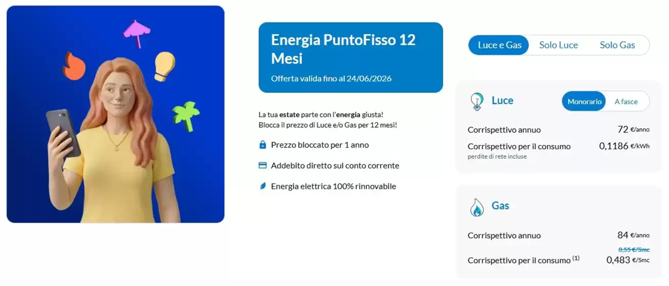 Volantino Engie a Predazzo | Energia PuntoFisso 12 Mesi | 2026-06-18T00:00:00.000Z - 2026-06-24T00:00:00.000Z