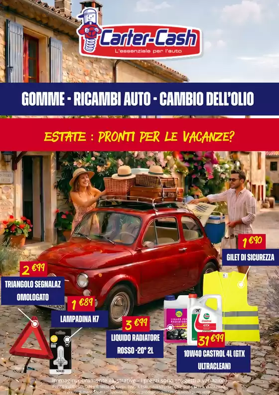 Volantino Carter Cash a Dozza | Estate:Pronti per le vacanze? | 2026-06-18T00:00:00.000Z - 2026-07-06T00:00:00.000Z