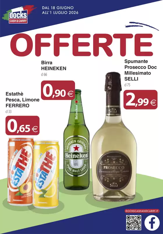 Volantino Docks Cash&Carry | Offerte | 2026-06-18T00:00:00.000Z - 2026-07-01T00:00:00.000Z