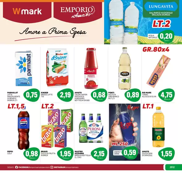 Volantino Emporio Amato a Campobello di Mazara | VALIDO FINO AL 1 LUGLIO | 2026-06-18T00:00:00.000Z - 2026-12-31T00:00:00.000Z