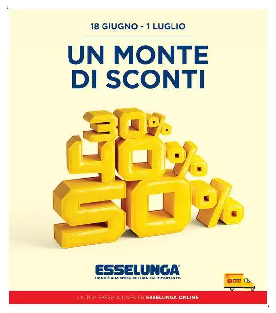 Volantino Esselunga | Un monte di sconti | 2026-06-18T00:00:00.000Z - 2026-07-01T00:00:00.000Z